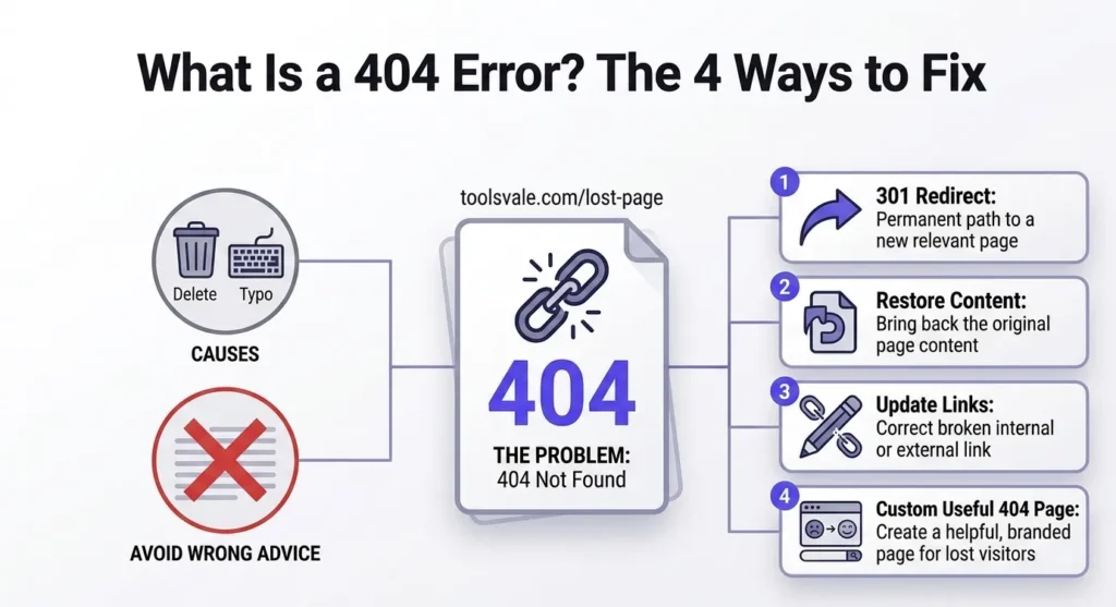 what is a 404 error four ways to fix