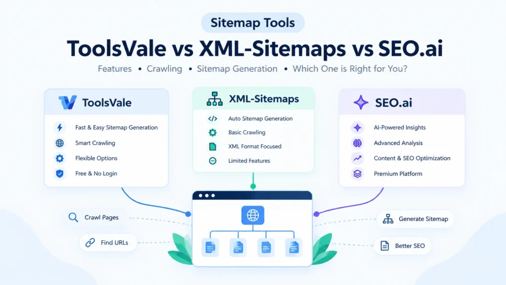 Free Sitemap Tools Comparison