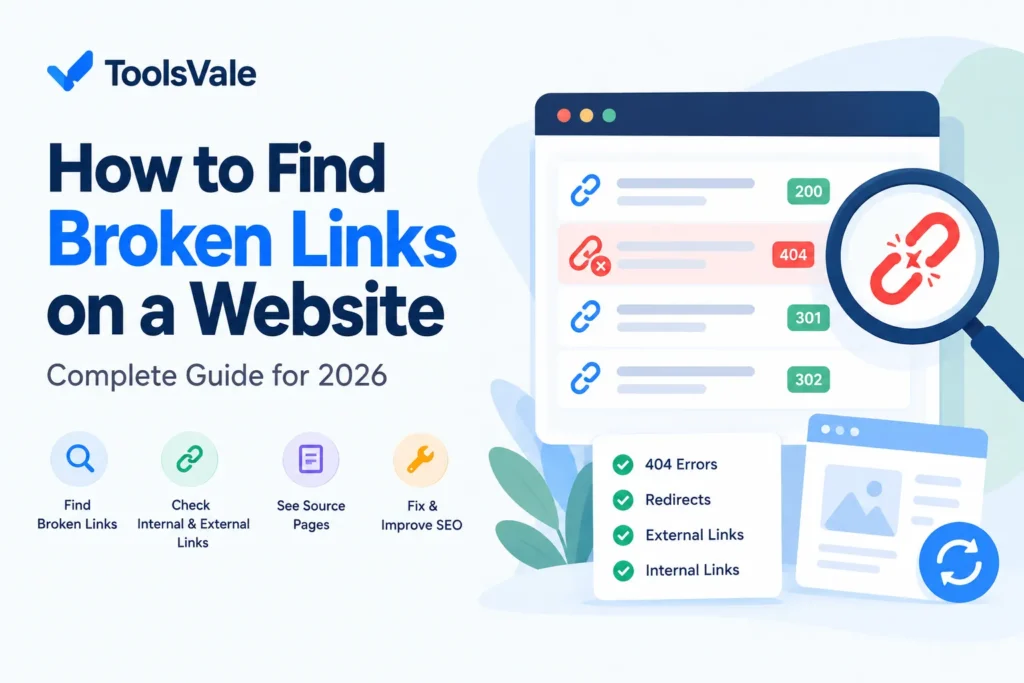 How to Find Broken Links