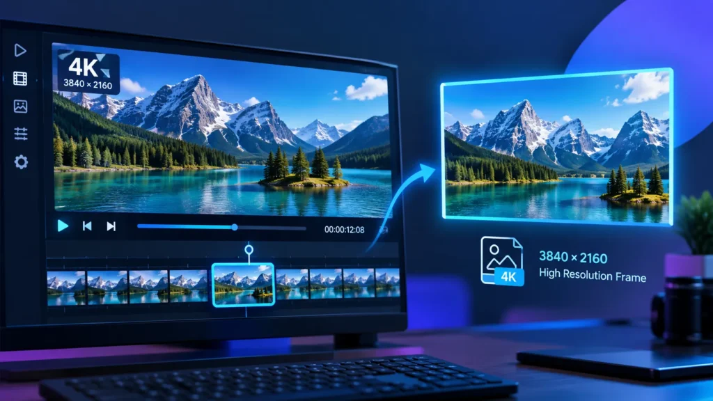 extract high resolution frames from 4k video